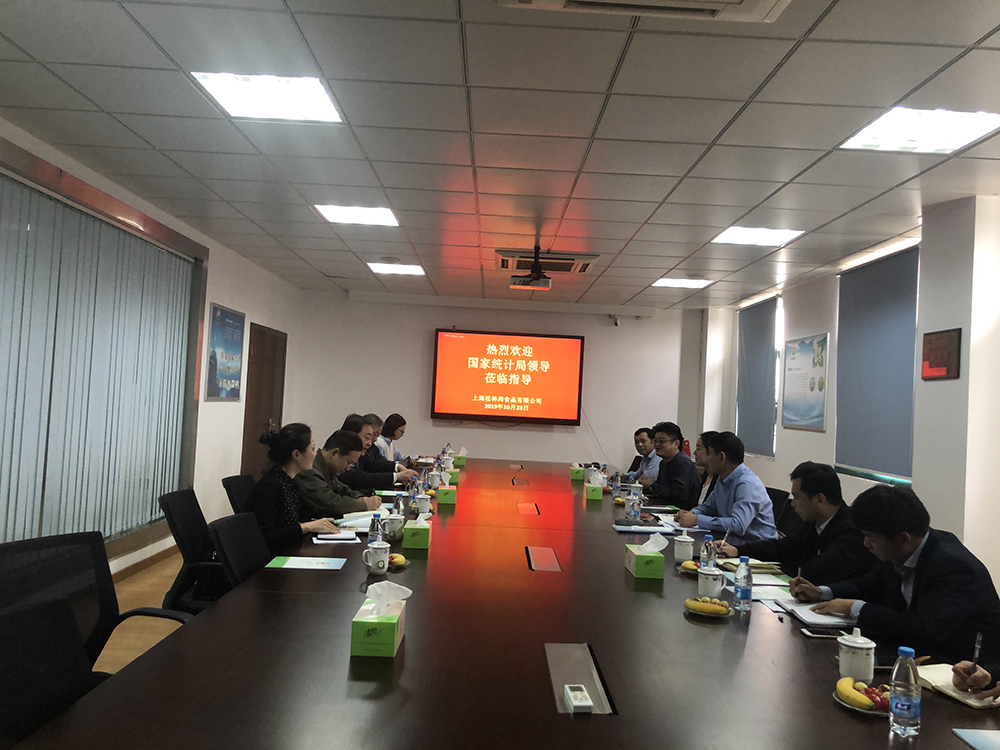 國家統(tǒng)計(jì)局蒞臨指導(dǎo)